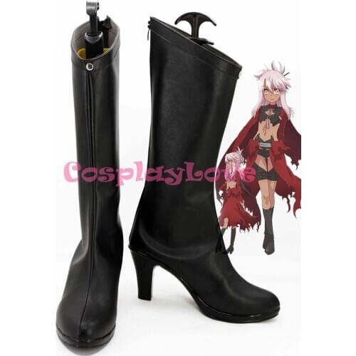 Fate/kaleid liner Fate/stay night Fate kaleid liner C hloe.von.Einzbern Cosplay Shoes Boots Hand Made Custom-made For Halloween