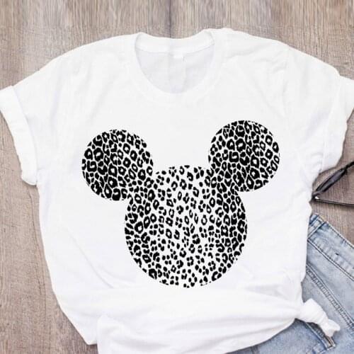 2021 Women T-shirts Summer harajuku Leopard Graphics Print Ladies Tshirt Casual Short sleeve O-Neck Female tops Plus Size XXXL