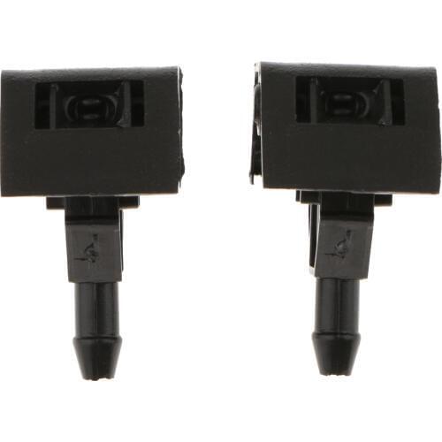 Set of 2 Windshield Washer Nozzles Sprayers Kit Windshield Nozzles For Nissan QASHQAI I