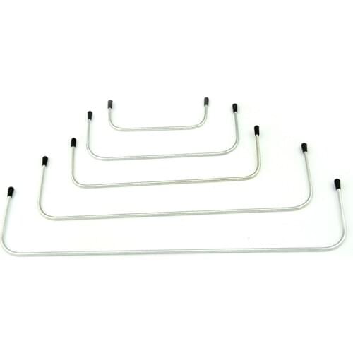 Bracket Manual Fabric Diy Material Parts Round Curve Angle Clutch Frame Handle Handmade Vintage Kiss Lock Purse Frame