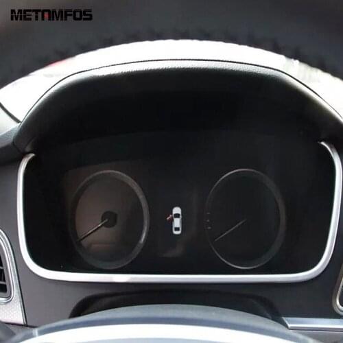 For Hyundai Sonata 2015-2019 Matte Instrument Board Dashboard Cover Trim Molding Decoration Frame Inner Accessories Car Styling