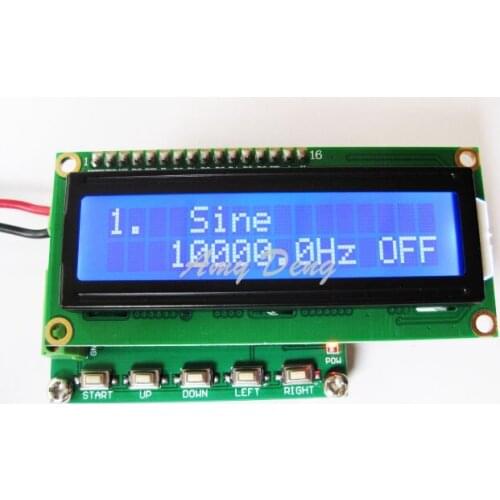 The new DDS function stronger than the m328 0.1hz ~ 100khz + frequency