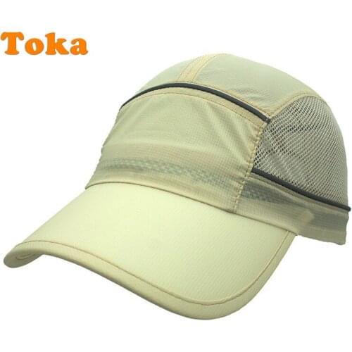 NEW Mens Cap Reflective Design Breathable Lightweigh Baseball Cap Unisex Hiking Running Outdoor Caps