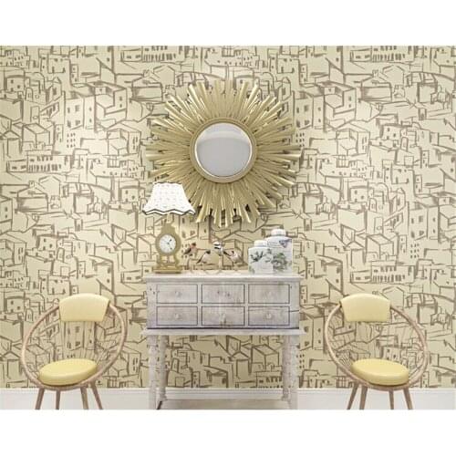 Beibehang papel de parede Mediterranean childrens room wallpaper living room bedroom background wallpaper for walls 3 d tapety