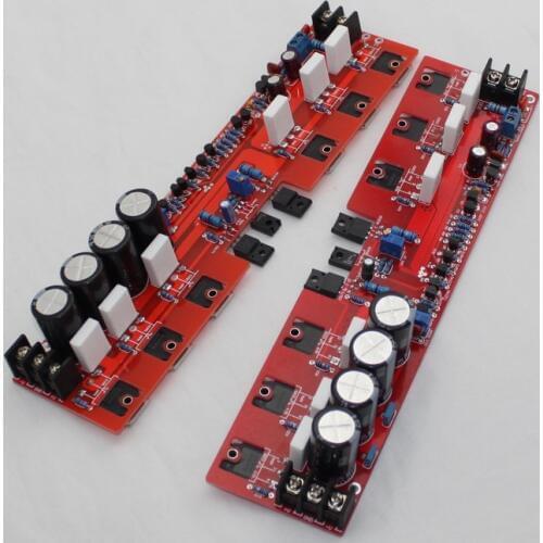 Original NJW0281 / NJW0302 and 2SA1930 / 2SC5171 250W (+ - 85V 4 ohm) Golden E305 mono amplifier circuit board