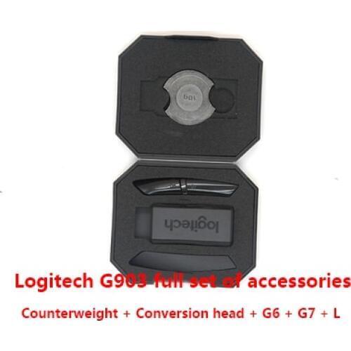 Original mouse accessories for Logitech G903/G703/G403/G900 mouse Weights/Receiver/Side key/Charge Cable/ USB Extension Cable