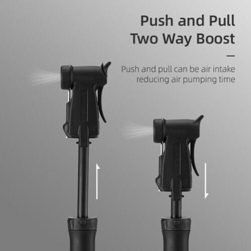 Portable Bicycle Pump Mini Hand Pump Cycling Air Pump Ball Toy Tire Inflator Schrader Presta Valve MTB Mountain Bike Pump