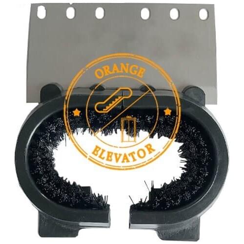 Escalator Handrail Inset With Brush and Iron Plate KM5072085H01