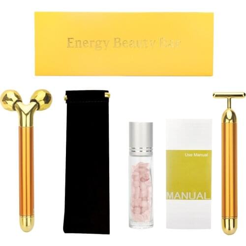 3D Roller Massager Face Massager Set Thin Face Full Body Shape Massager Lifting Wrinkle Remover Facial Massage Relaxation Tool