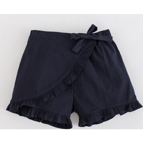 Baby Girls Shorts Kids Clothes Summer Girls Short-pants Cute Solid Color Cotton Shorts Children Clothing 4 6 8 Years Pink White