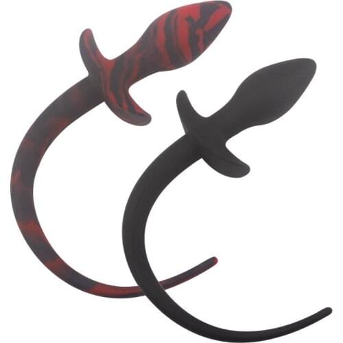 Long Butt Plug Silicone Anal Dog Tail Plug Cosplay Adult Sex Toys for Couple G-spot Butt Plug Bdsm Prostate Massager Gay Sex Toy