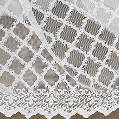 White Plaid Floral Modern Curtains Drape Panel Sheer Tulle Curtains For Living Room Door Kitchen Bedroom for kids rideau