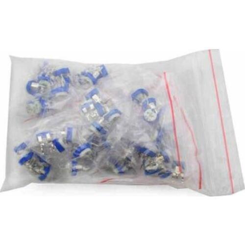 Trimming Potentiometer RM-065 top adjustment 100ohm-1Mohm RM065 Variable Resistors Assorted Kit 13Type*10pcs=130pcs for arduino
