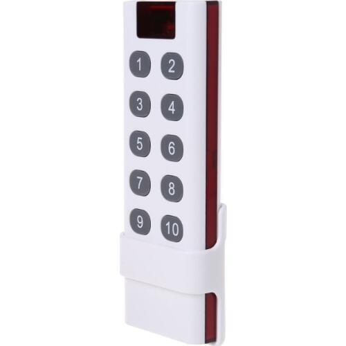 Universal Wireless Learning Code Digital Remote Controller Transmitter 1/2/3/4/6/8/10 Channels Buttons Keypad AK-7010TX 667C