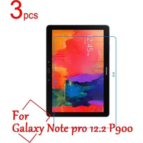3pcs Ultra Clear/Matte/Nano anti-Explosion Screen Protector For Samsung galaxy Note pro 12.2 P900 Notebook LCD Protective Film
