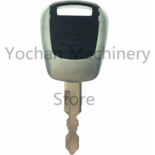 1 Piece Key For Hyundai Excavator Heavy Equipment Ignition Key - New Style 21Q4-00090 9 Series Equipment