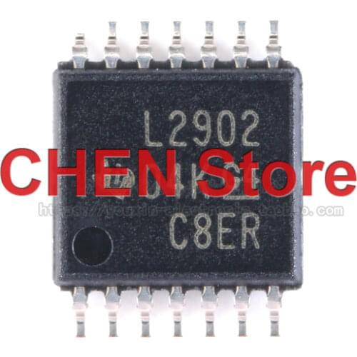 10pcs NEW SMD TI LM2902PWR TSSOP-14 Quadruple Operational Amplifiers chip L2902