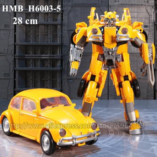 BMB New LS07 16.5CM cool Transformation Movie Toys Yellow Robot Car Action Figures Anime model Toy Kids boy Gift H6003-5 LS-07