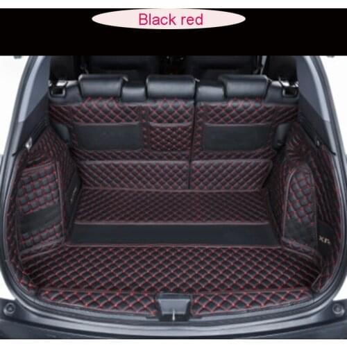 Car Trunk Mat For Honda XR V XRV 2015 2016 2017 2018 Rear Cargo Liner Carpet Truck Decor Auto Parts Styling Accessory