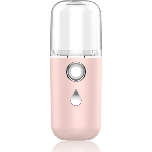 Nano Spray Hydration Instrument Mini Portable Rechargeable Handheld Facial Steamer Beauty Moisturizing Humidifier