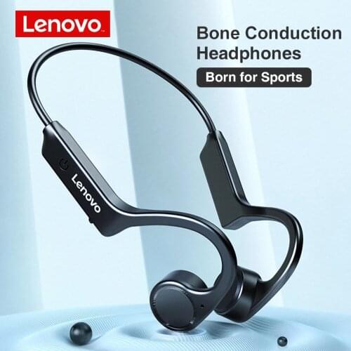 Lenovo X4 Bone Conduction Earphone Wireless Headphones for Sports Running Cycling Waterproof Earbuds With Mic Headset