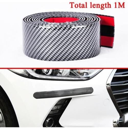 Universal Auto Parts Door Body Sticker Bumper Stripe Anti Rub Collision Bar Trim Protector Accessories