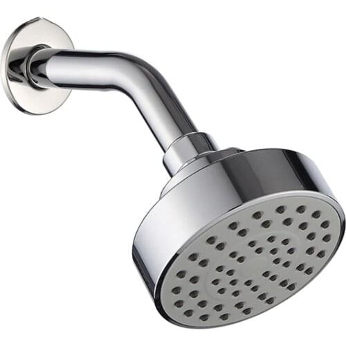 Bathroom Shower Head Wall Mounted ABS Rainfall Top Shower Sprayer 3 Mode Pressurize Filtered Bathroom Water Flow Shower Chrome