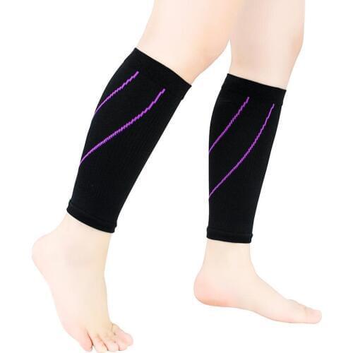 1 Pair Sport Running Cycling Unisex Calf Leg Protection Compression Sleeve Socks