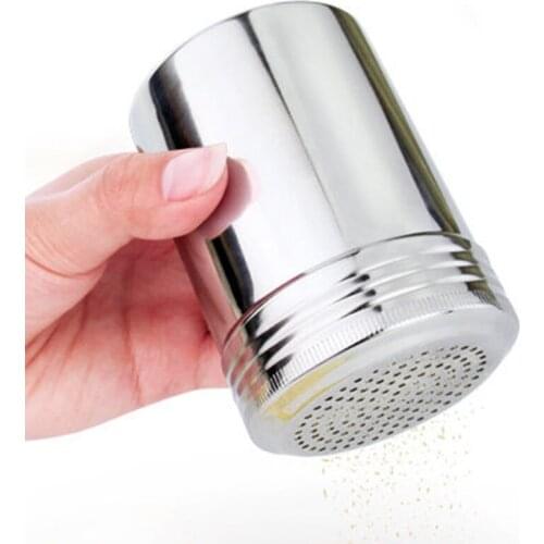 1pcs Salt Pepper Shaker Stainless Steel Spice Sugar Herb Shaker Jar Condiment Box Cook Seasoning Bottle Kitchen BBQ Accessories