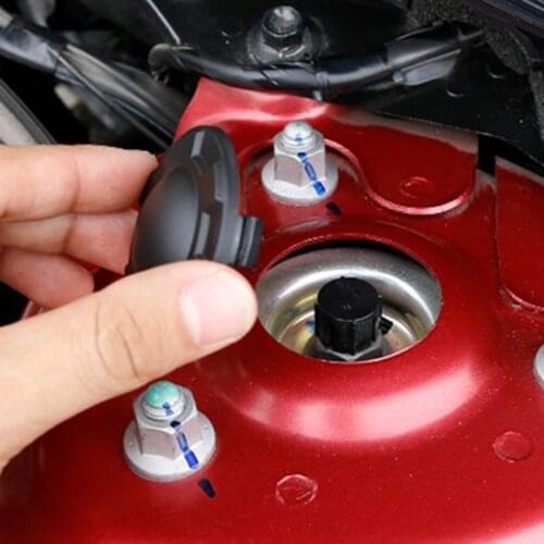 2 pcs. Car Shock Absorber Trim Protective Cover Waterproof Dust Cover Fits For Mazda3 Mazda6 CX-5 CX-3 CX-9 2017