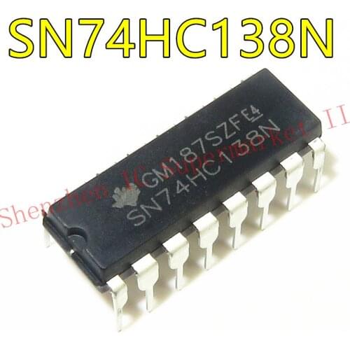 5PCS SN74HC138N DIP16 SN74HC138 DIP 74HC138N 74HC138