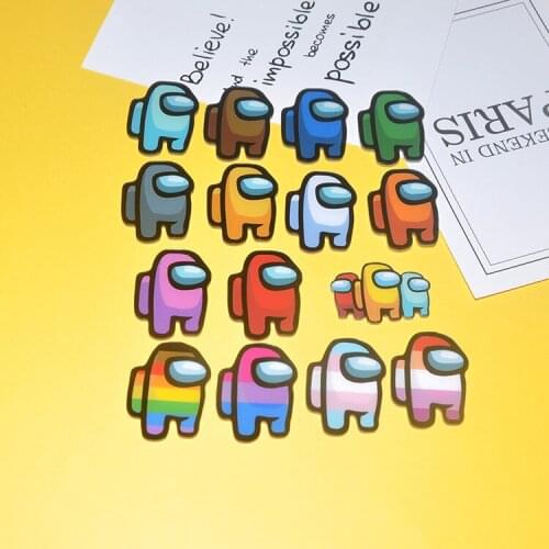 Among badge acrylic Badges Brooch Very Cute Can DIY