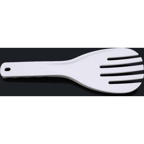 White Rice Paddle Plastic Meal Spoon Non Stick Kitchen Gadgets Hand Roll Spoons Rice Shovel Kitchen Supplies