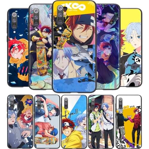 Animation SK8 The Infinity For Xiaomi Mi 11i 11 10T 10 9T 9 A3 8 Lite CC9 SE Note10 Lite Ultra Pro Black Soft Phone Case