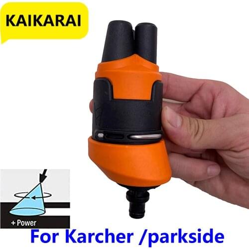 For Lavor,Karcher K2-K7 Series Pressure Washer, Replacement Lance Blaster Rotating Turbo Nozzle and Adjustable Spray Nozzle