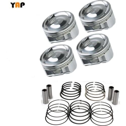 STD SR20DE FOR FITNISSAN PRIMER P11 BLUEBIRD U13 Engine Piston Piston Ring Set 2.0L L4 16V 12033-2J210 A2010-4M860 1996-2014