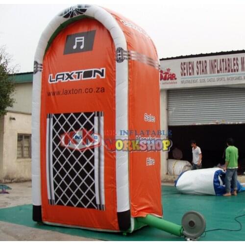 Custom inflatable advertising booth