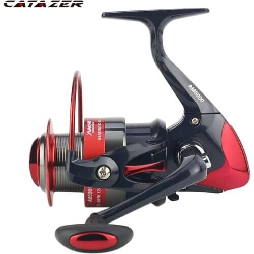 New12BB Water Resistant Drag Spinning Reel with Larger Spool 20KG Max Drag Sea Boat Spinning Fishing Reel
