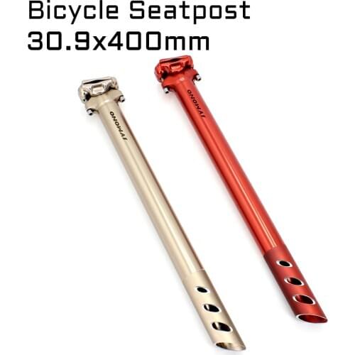 Cycle Seatpost Bicycle Seat Tube 30.9x400mm Bike Seat Post Bicycle Saddle Tube Bike Pole mtb Parts Bike Accessories Parts