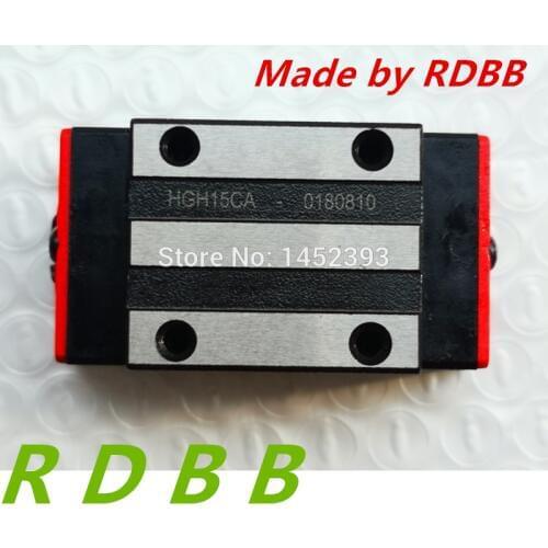 RDBB MADE HGH25CA sliding block match use HGR25 linear guide width 25mm guide for CNC router