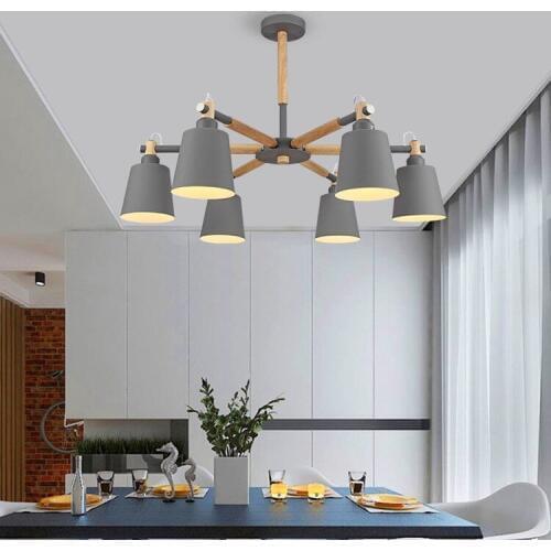 Nordic lighting Macaron Color Light Indoor Colorful Dining Lighting Creative Pendant Light Lamp Study Room Childrens room