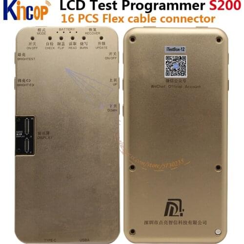 LCD Screen Display Tester Box For iPhone 12Pro Max 12 Mini 11 Pro XS 8 7 6S Plus Programmer 3D Touch Testing True Tone DL S200