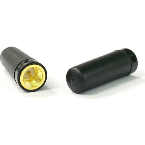 1PC 2.4Ghz 2dbi Zigbee antenna mini short 2.75cm rubber aerial SMA male #2