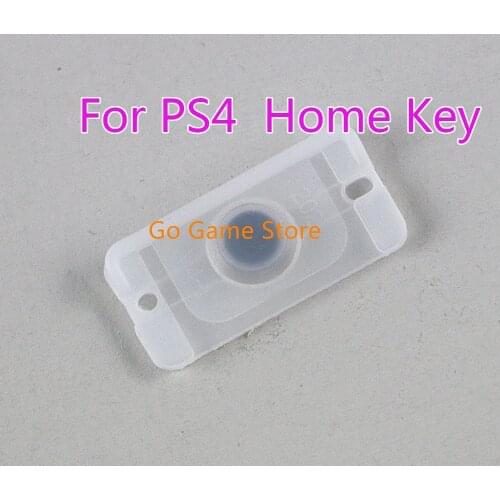 20pcs/lot for PS4 PlayStation Soft Rubber home key Silicone Conductive Adhesive Button Pad keypad