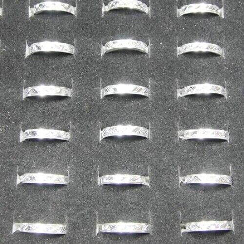 2000pcs 20sets Hot sale wholesale jewelry ring lots pretty white coulor aluminum alloy Rings New free shipping BL089