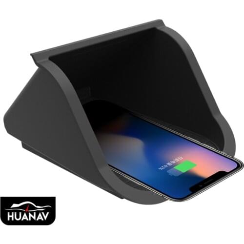 QI Car Wireless Charger For Mercedes-Benz GLA/A series 2015-2018 Intelligent Infrared Fast Wireless Charging Car Phone Holder