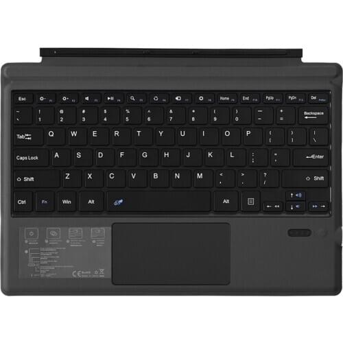For Microsoft Surface Pro 3/4/5/6/7 Tablet Wireless Bluetooth3.0 Keyboard Type-C Ultra thin Tablet Keyboard for PC Laptop Gaming