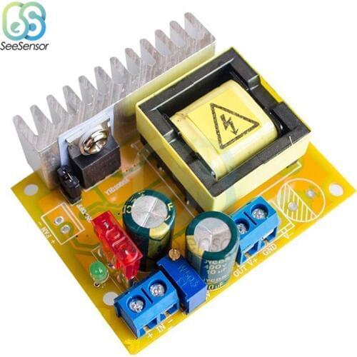 DC-DC 8V-32V to 45V-390V ZVS High Voltage Boost Module Capacitor Charge Converter Board Step-up Non-isolated Module