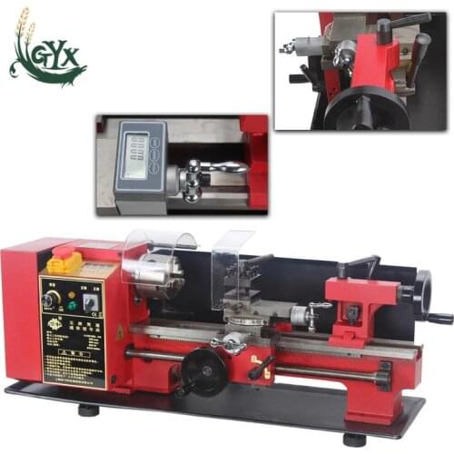C3-350 Brushless Motor Small Mini Lathe Used for Home Teaching Digital Display Small Lathe Multifunctional Mini Lathe