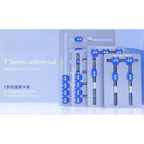 MJ Universal phone Fixture MainBoard BGA Jig Aluminum High Temperature Holder Chip for Motherboard IC CPU repair